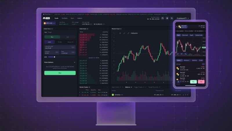 Kraken Trading Interface-User Friendly Crypto Trading Platform